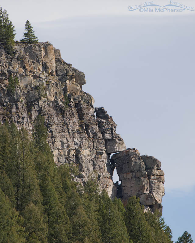 Cliffs at Cliff Lake, Montana, Madison County